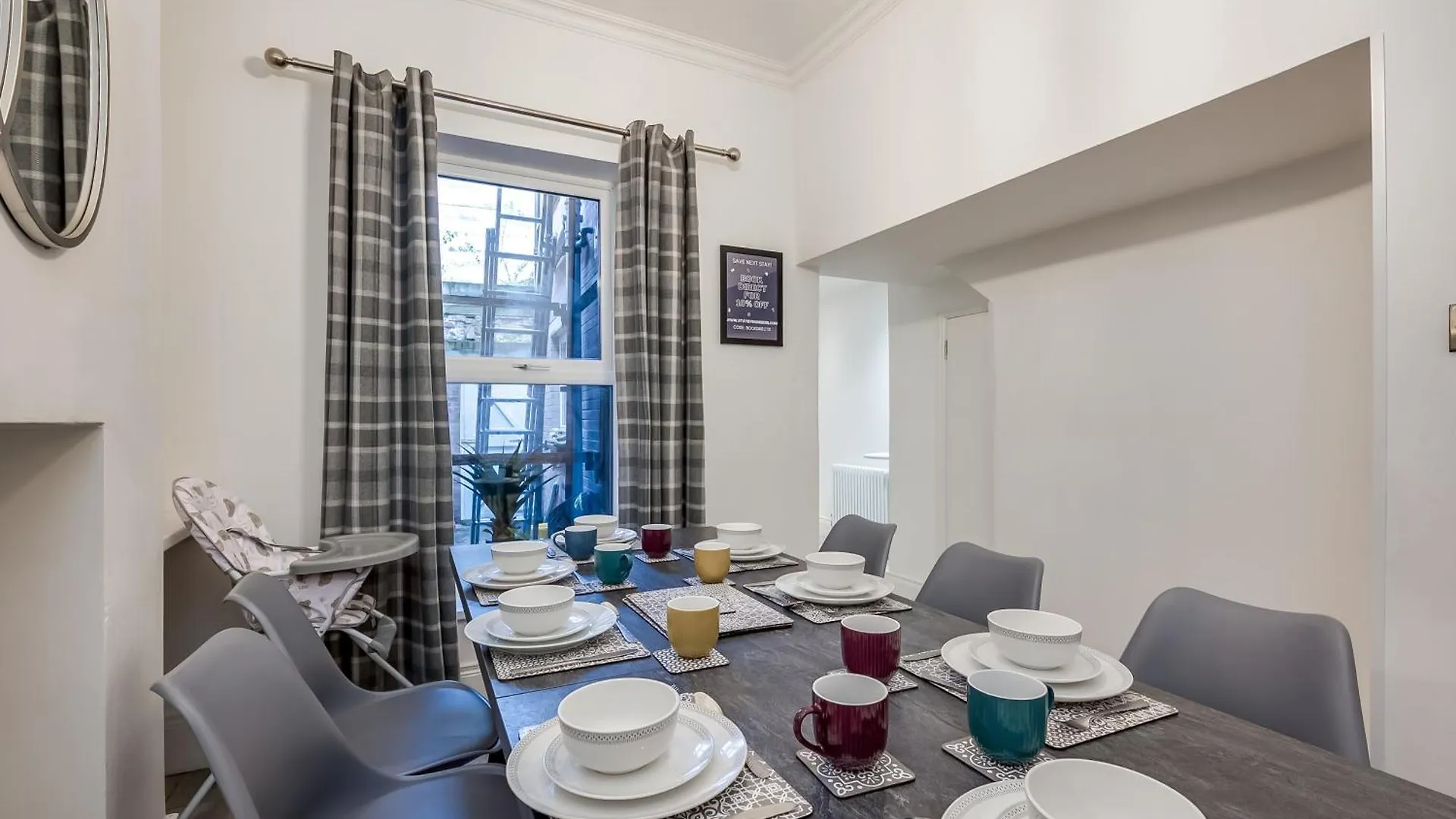 Staybynumbers - City Centre Victorian Townhouse Belfast Hébergement de vacances